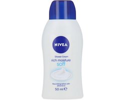 Nivea Rich Moisture Soft Shower Cream - 50 ml