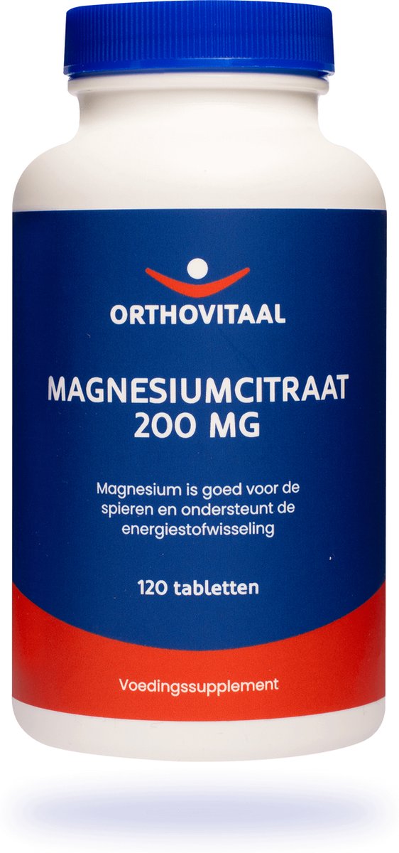 Goedkoopste OrthoVitaal Magnesium citraat 200mg 120 Tabletten