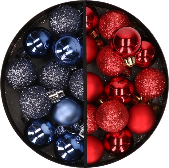 2 x Kerstballen pvc 3 stuks rood XXL | Belga Veilingen Auctions - Enchères