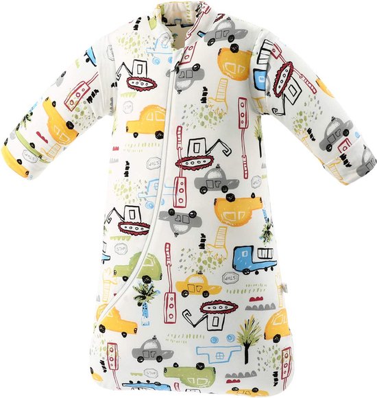 Warme babyslaapzak met afneembare mouwen - TOG 2 - WIT - Kiabi - 25.00 Warme babyslaapzak met afneembare mouwen - TOG 2 - WIT - Kiabi - 25.00