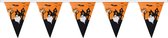 Halloween/Horror thema vlaggetjes versiering van plastic 400 cm - Feestartikelen Horror