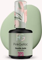 Pink Gellac - Gentle Jade - Gellak - Vegan - Groen - Satijnen Finish - 15 ml