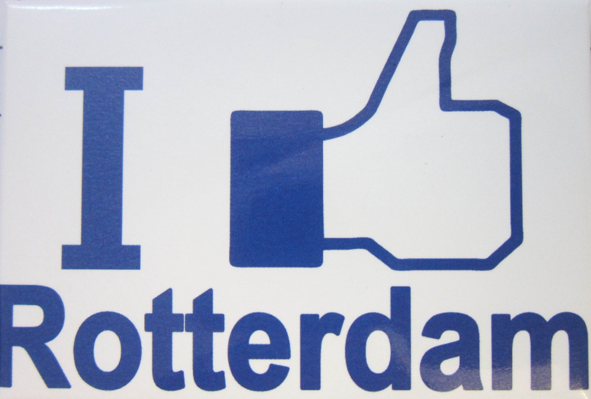 Koelkast magneet I like Rotterdam.