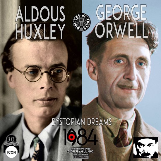 Aldous Huxley Orwell, Geoffrey Giuliano 9798887674803 Boeken