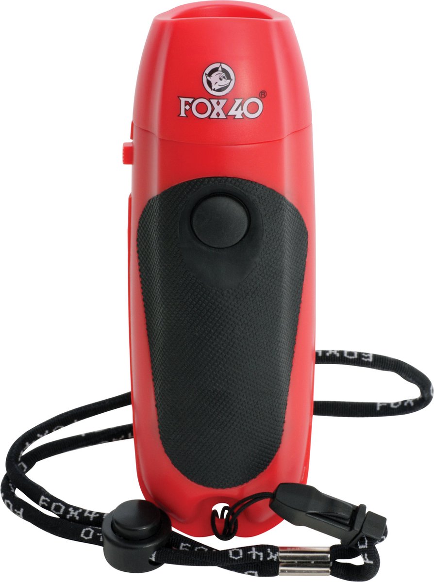 Fox40 elektrische scheidsrechtersfluit - rood - fox40