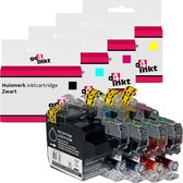 Go4inkt compatible met Brother LC-3219XL bk/c/m/y inkt cartridge multipack - 4 stuks - Zwart, Cyaan, Magenta, Yellow