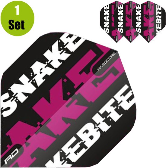 Peter Wright Snakebite Dartflights - - () van Winmau — afbeelding 2