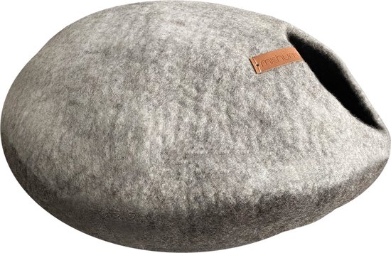 Mishum - Cat Cave kattenmand Rita - Bruin - Wol - Ecologisch - Duurzaam - Design