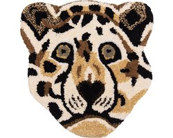 foto van Maak je eigen TIJGER vloerkleed  >> streep aub ook het vloerkleed met de puppy af, als je dit tijger vloerkleed koopt