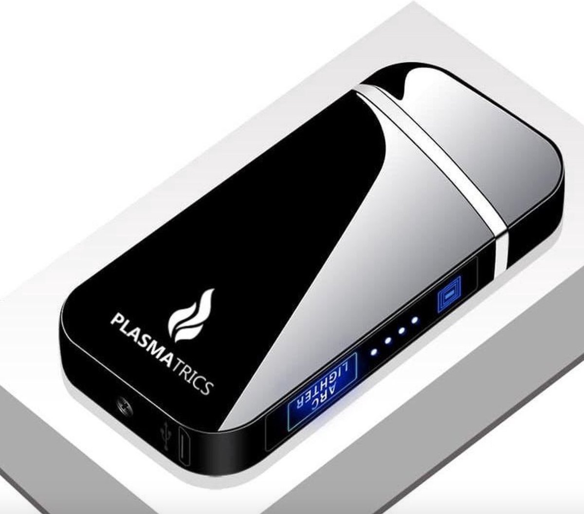 Goedkoopste Elektrische Plasma Aansteker | USB oplaadbaar | Wind en storm bestendig | Voor vuurwerk - Pyro liefhebbers| Plasmatrics - Zwart