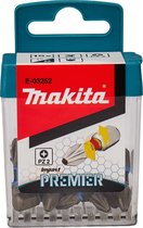 Makita Slagschroefbits PZ2x25mm (15 stuks) XTT Impact Premier - E-03252