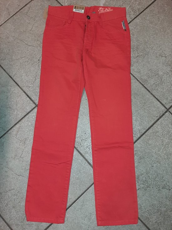 EDC by esprit - dragon fit - broek - rood - dames- W29/L32