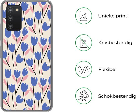 Coque Samsung Galaxy A33 5G - Bloem - Motifs - Tulipe - Siliconen