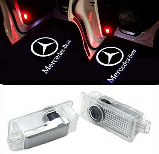 Mercedes Deur Logo Projector CLA W117 Portier voertuigverlichting