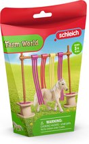 schleich FARM WORLD - Pony agility poort met slierten - Speelfigurenset - Kinderspeelgoed voor Jongens en Meisjes - 3 tot 8 jaar - 42484