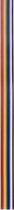 TRU COMPONENTS TC-7638580 Datakabel Rastermaat: 1.27 mm 20 x 0.08 mm² Meerdere kleuren 30 m