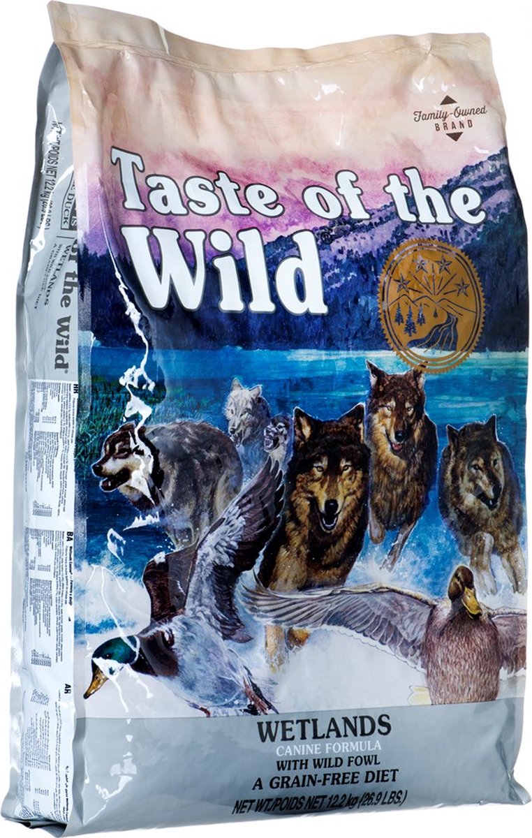 Taste of the Wild Wetlands 12,2 kg - Hond