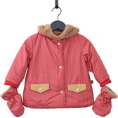 Ducksday - veste d'hiver pour bébé - imperméable - mitaines amovibles - bambin - unisexe - mèche - taille 92