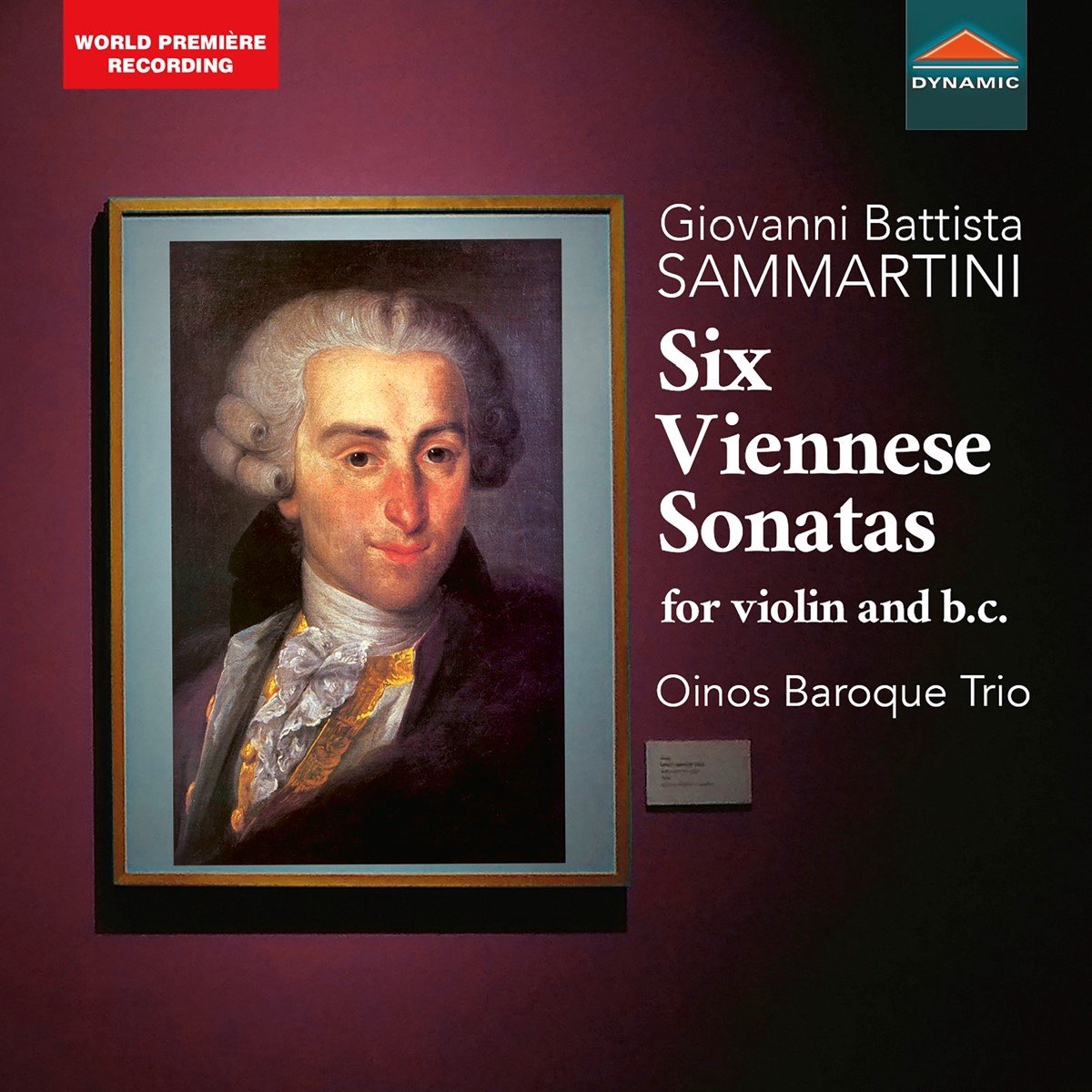 Oinos Baroque Trio - Sammartini: Six Viennese Sonatas (CD)