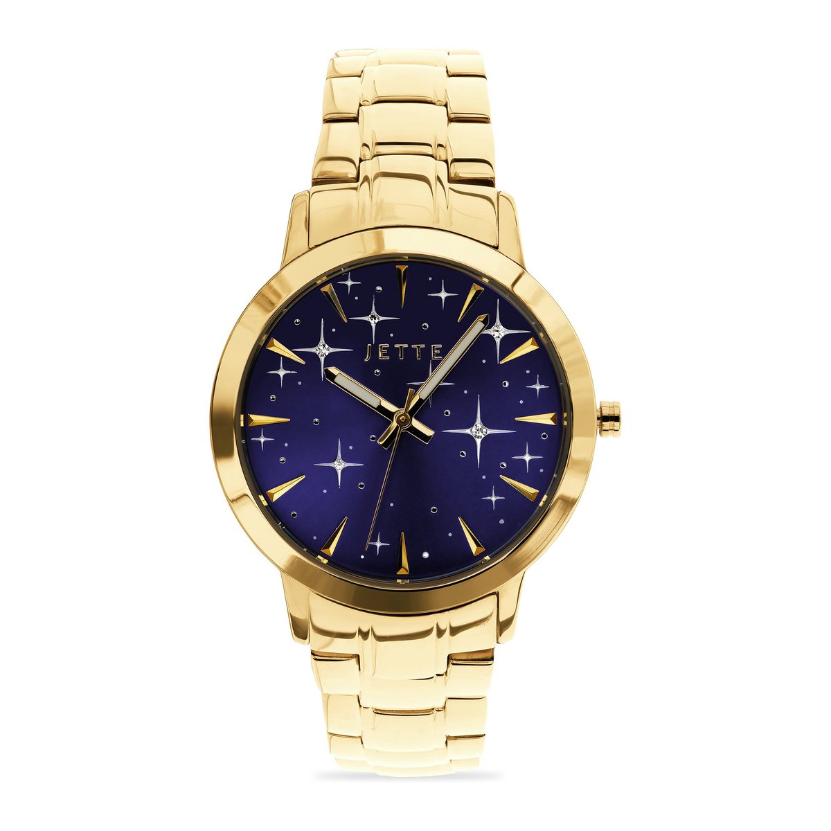 JETTE Damen-Uhren Analog Quarz One Size Gold 32022159
