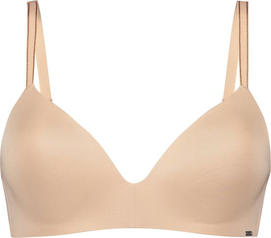 Hunkemöller Mona voorgevormde bh zonder beugel Dames beige - Maat E85