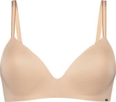 Hunkemöller Mona voorgevormde bh zonder beugel Dames beige - Maat A70