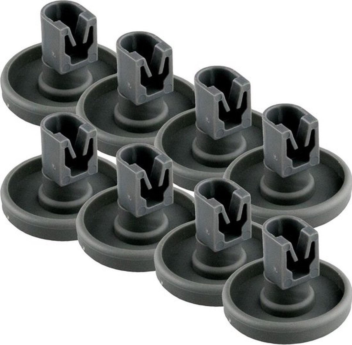 8x Vaatwasser Wiel Onderkorf 8 stuks 40mm - Geschikt voor IKEA - AEG - Zanussi - Electrolux - Atag - Etna - Juno - Pelgrim korfwiel wieltjes wielen 50269757006 / 50286965004 — afbeelding 5