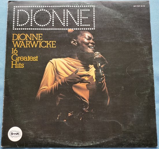 Foto: Dionne warwicke 16 greatest hits 1976 lp in nieuwstaat