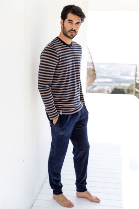 Barandi Bogart Heren Pyjama Grijs XXL | bol.com