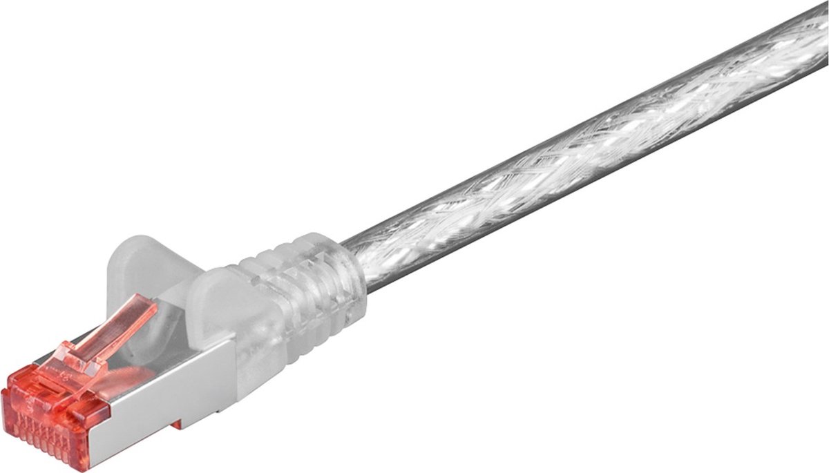 Goobay CAT 6A Netwerkkabel Set – 10 X 1 Meter, Afgeschermd, Voor 10 Gbit/s