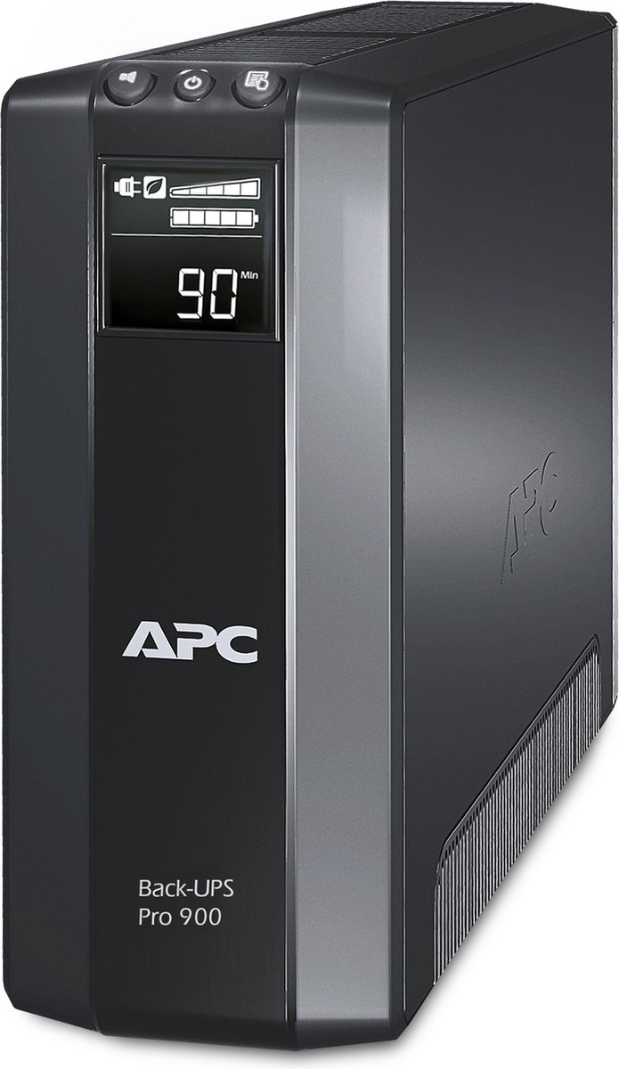 APC Back-UPS PRO BR900G-GR - Noodstroomvoeding 5x stopcontact, USB, 900VA - APC