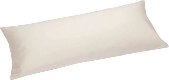 Yumeko Kussensloop Yumeko satin de coton naturel 40x80