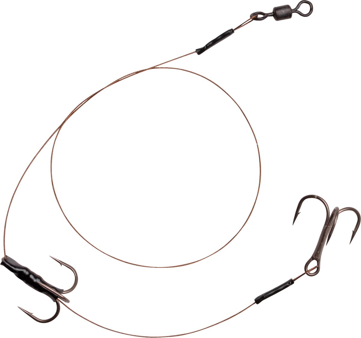 Spro Heavy Duty Baitfish Rig 7 x 7 - 35 cm - twee dreggen - haakmaat 4
