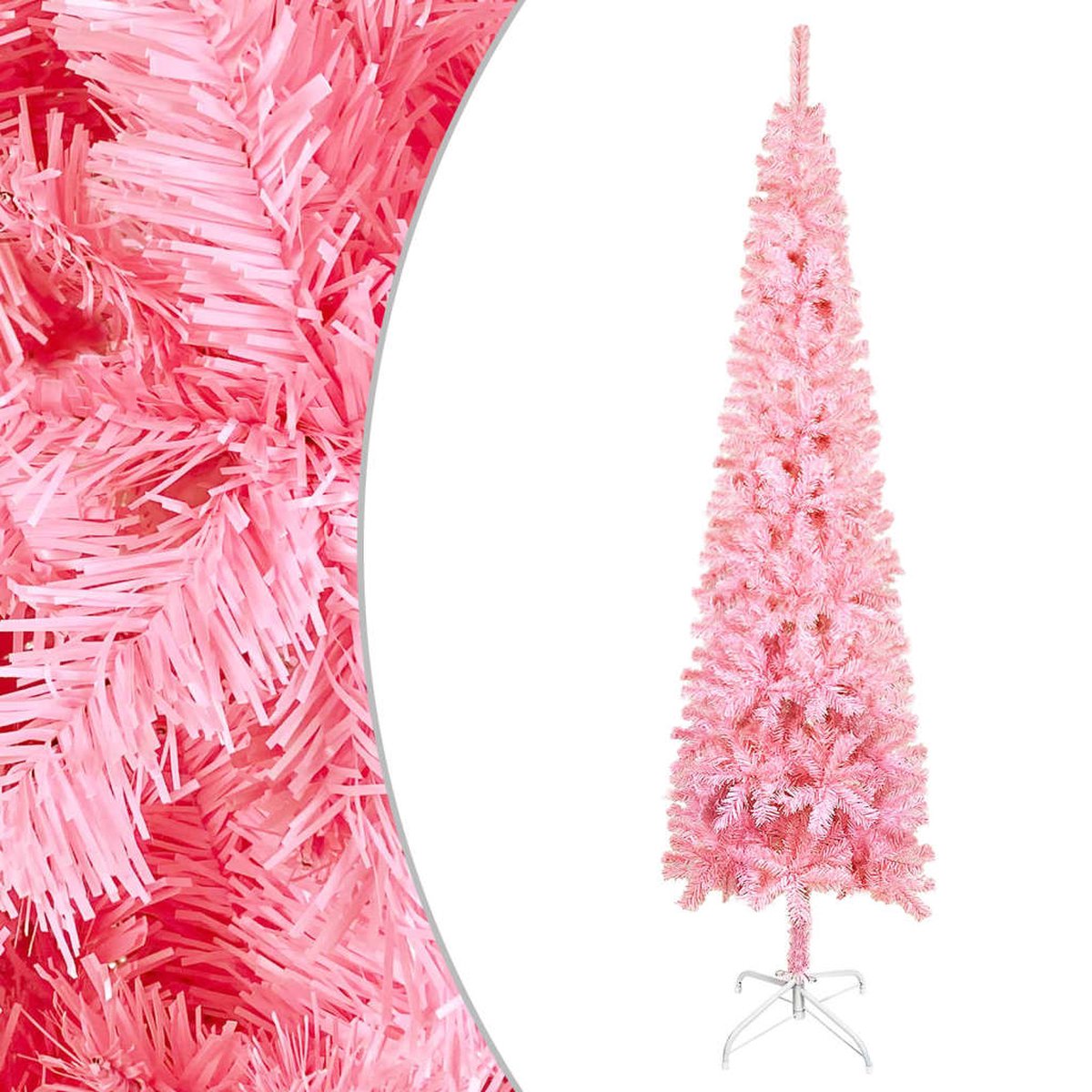 Prolenta Premium - Kerstboom smal 180 cm roze