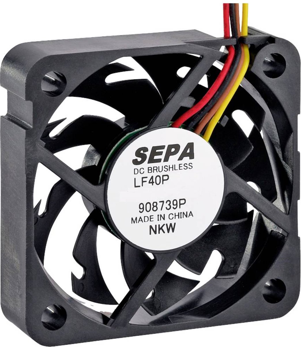 SEPA LF40P12PSE00A Axiaalventilator 12 V 13.8 m³/h (l x b x h) 40 x 40 x 10 mm
