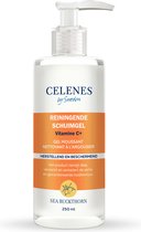 CELENES by Sweden - Gel Mousse Nettoyant à l'Argousier Vitamine C+ - 250ml. - Peau grasse/mixte