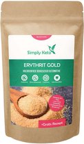 Simply Keto Erythritol gold / bronze uit Frankrijk 400g natuurlijke suikervervanger zonder calorieën