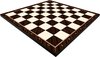 Afbeelding van het spelletje Groot houten Schaakbord bruin/beige - luxe uitvoering - Maat XL 37cm