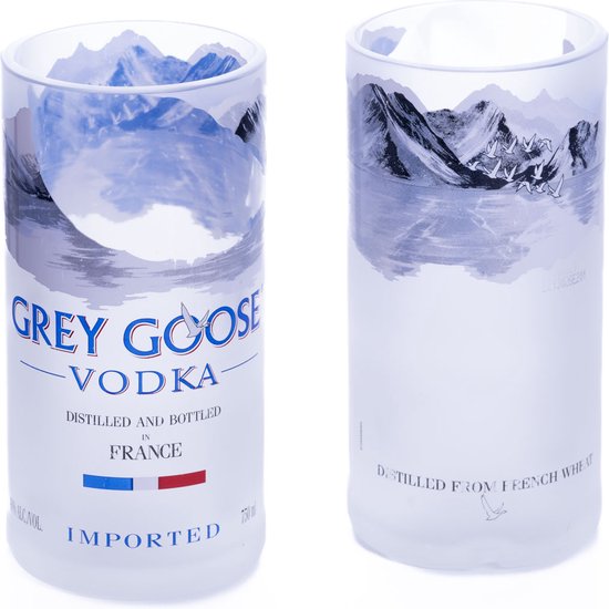 Verres à boire PREMIUM Grey Goose - Set de 2 - Medium - Verres à boire de  Luxe -... | bol.com