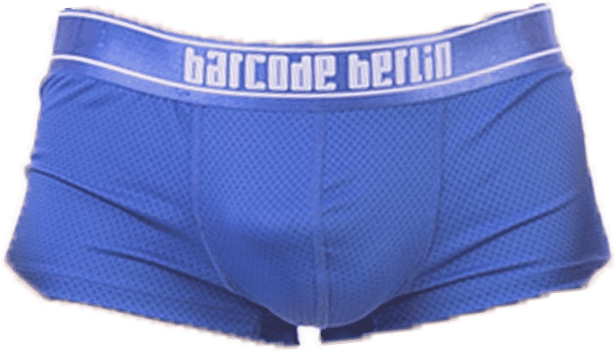 Barcode Berlin Boxer Miki Blauw - MAAT S - Heren Ondergoed - Boxershort voor Man - Mannen Boxershort
