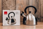 Bol.com Ibili Fluitketel - Waterketel 2.5 liter Roestvrijstaal aanbieding