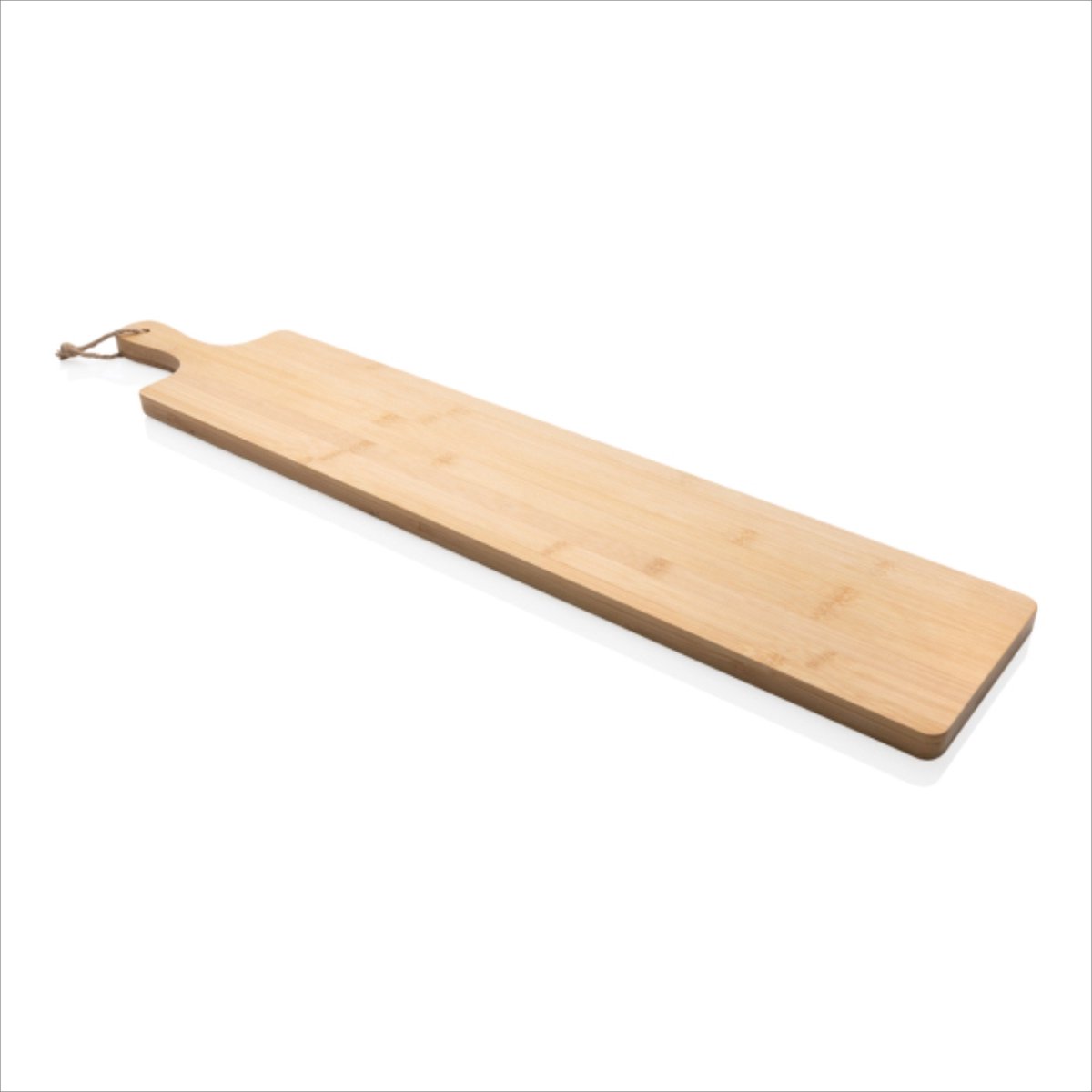 Borrelplank XXL - Hapjesplank - Tapasplank - Kaasplank - Serveerplank - Bamboe - Houtlook - 115 Centimeter - Rechthoek - Borrel - Plank - Lang