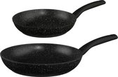 Braadpan Set Ø 24 cm - Ø 28 cm Livio