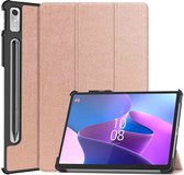 iMoshion Tablet Hoes Geschikt voor Lenovo Tab P11 Pro (2nd gen) - iMoshion Trifold Bookcase - Rosé goud