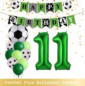 Ballon Numéro 11 Ans - Ballons de Voetbal - Snoes - Plus Pack - Ensemble de 12 Sport Fan de Voetbal Garçon/Fille - Sportif - Voetbal Femme Homme - Fête d'Enfant - Anniversaire - Ballon Hélium Numéro 11