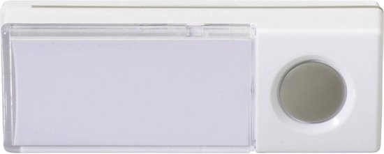 Heidemann Draadloze deurbel Zender 70372 wit