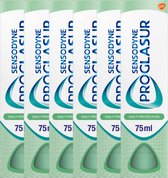 Bol.com Sensodyne Tandpasta 6 x 75 ml Proglasur Daily Protection Voordeelverpakking aanbieding