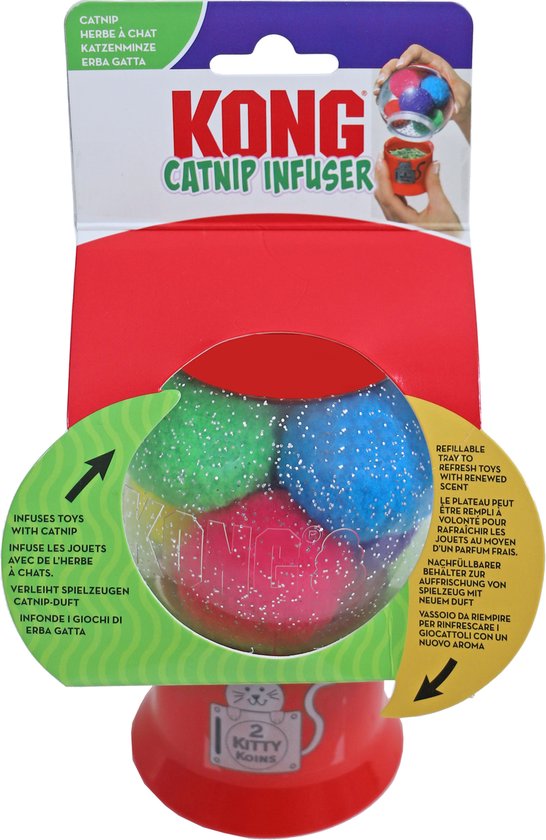 Kong kat Cat catnip infuser bol