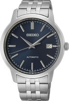 Seiko SRPH87K1 Automatic Heren Horloge Zilver/Blauw