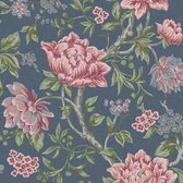 Laura Ashley Vliesbehang | Tapestry Floral Dark Seaspray - 10mx52cm
